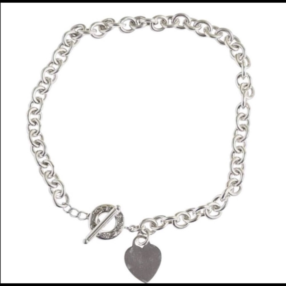 Tiffany Heart Toggle Necklace